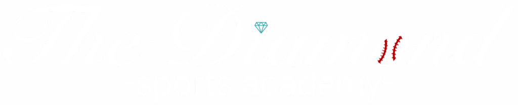 The Diamond Sports Academy Logo White